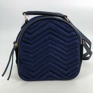 Blue Velvet Mini Bacpack
